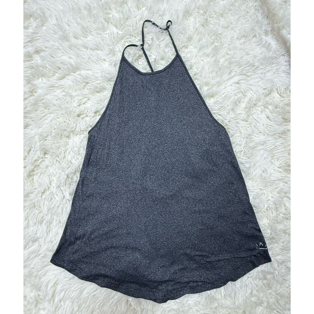 Beyond Yoga Women’s Y Tank Top Size Medium Heather Gray Racerback Swing